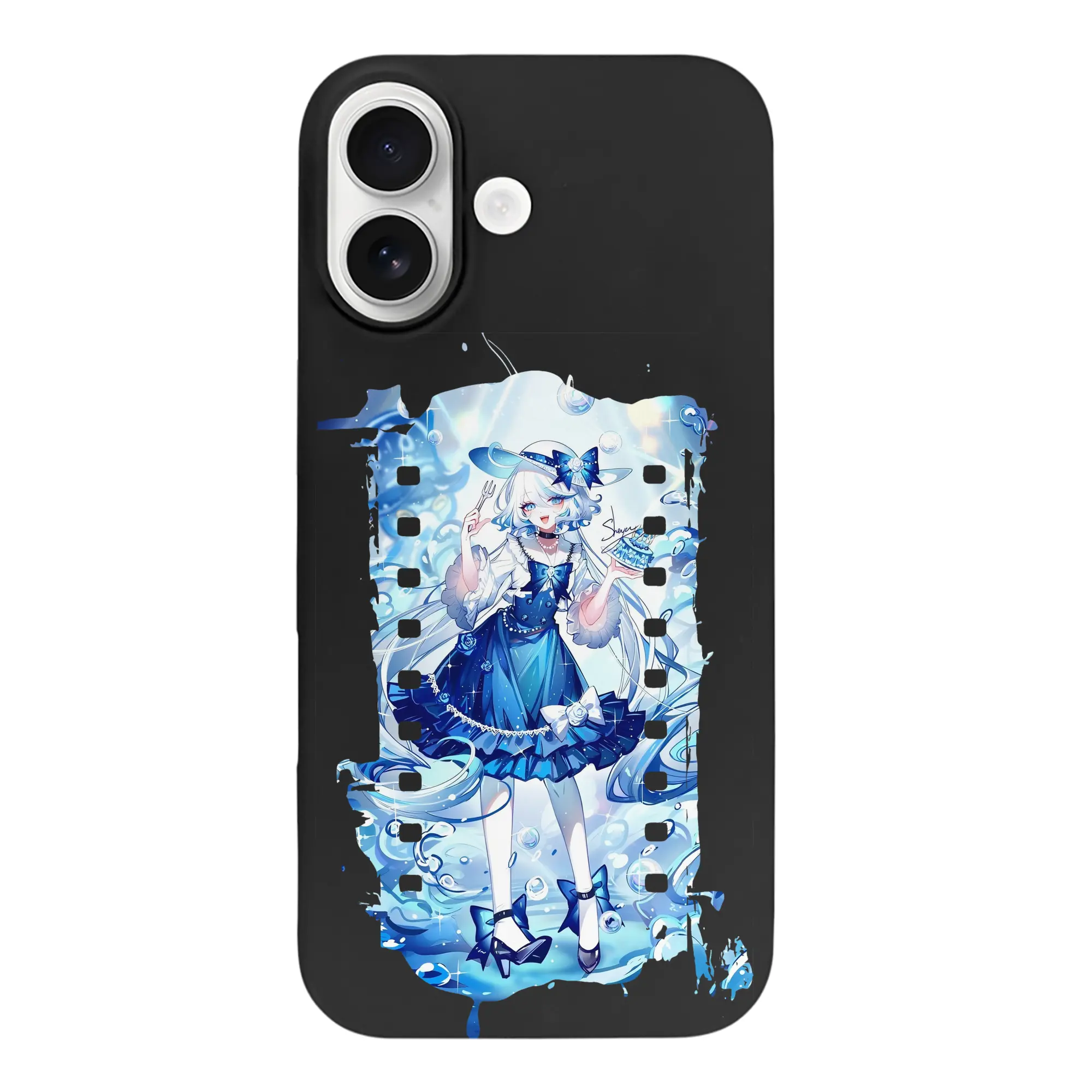 原 神 グッズ フリーナ - iPhone 17 シリーズ シリコンケース 薄型 耐衝撃 指紋防止 ソフトタッチカバー 精密フィット 傷防止 保護ケース iPhone 17/17 Air/17 Pro/17 Pro Max 対応